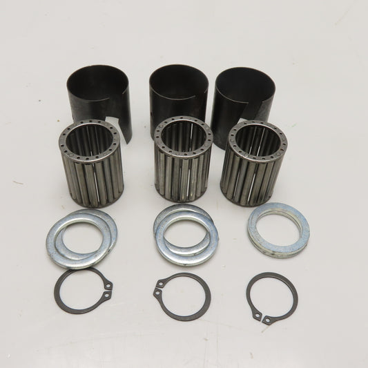 1" Bore Needle Roller Bearings with Sleeves and Washers Lot Of 3