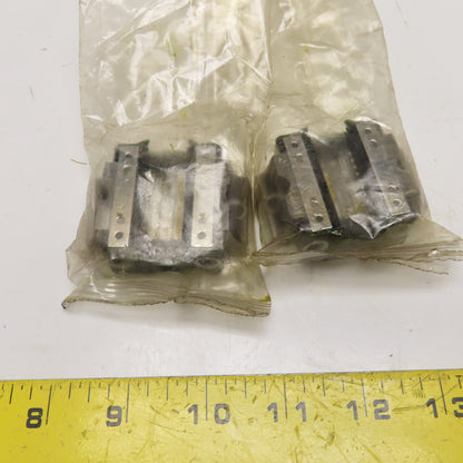 THK SR20 Standard Radial Linear Motion Guide Blocks Lot Of 2