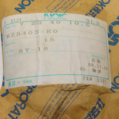 NOK BZ5403-E0 FKM Oil Seals 23x40x10.5mm Lot of 15