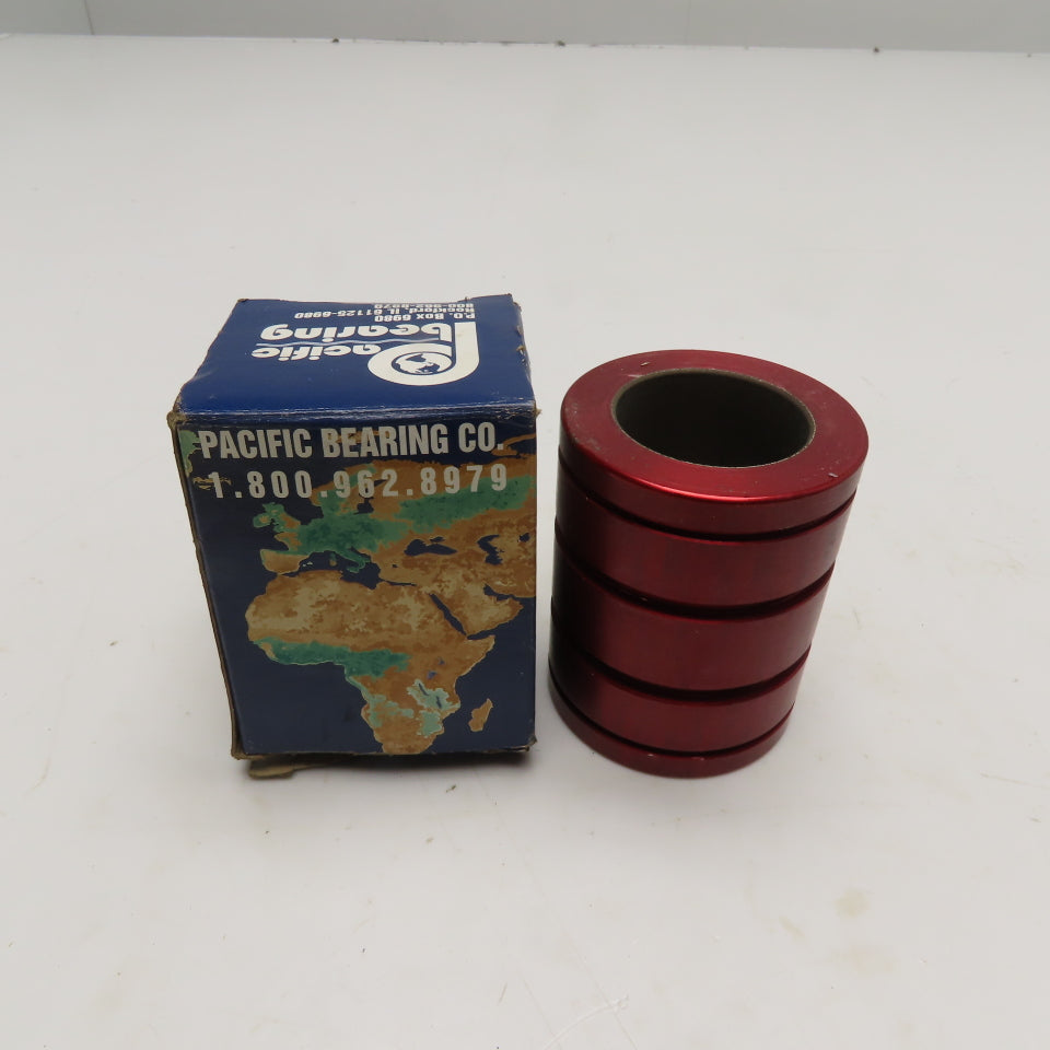 Pacific Bearing Co. 1-1/2" ID x 3" Long Simplicity Linear Plane Bearing
