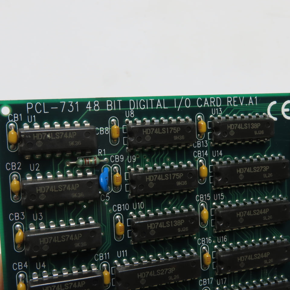 Advantech PCL-731 48 BIT Digital I/O Card Rev. A1