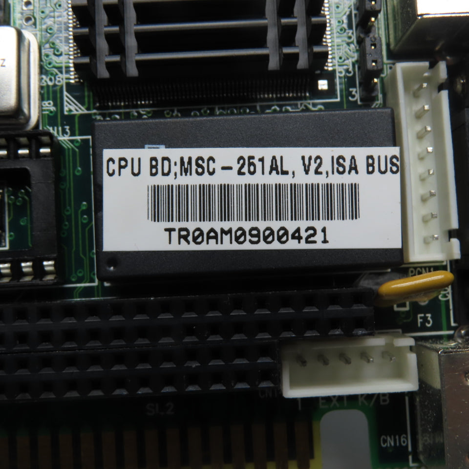 MiTAC MSC-251AL V2 411130100025 ISA BUS CPU Card