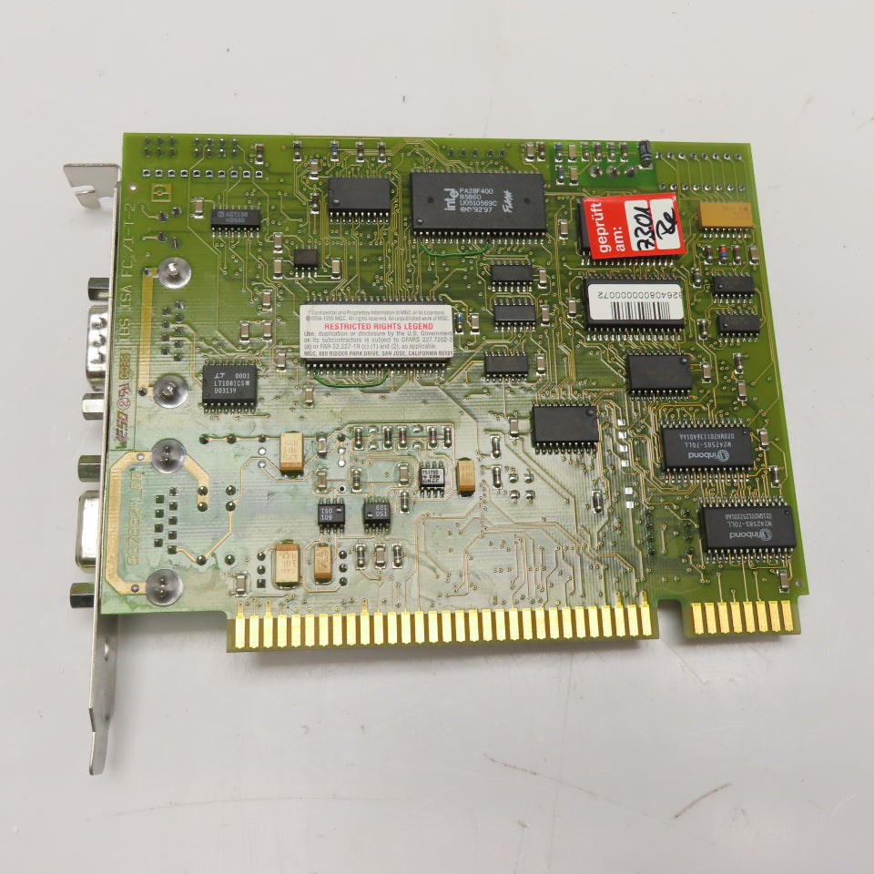 Phoenix Contact 2725118 IBS ISA FC/DI/I-T ISA BUS CPU Card