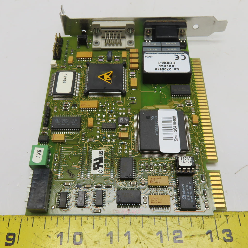 Phoenix Contact 2725118 IBS ISA FC/DI/I-T ISA BUS CPU Card