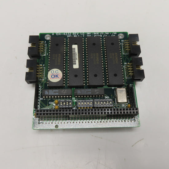 A 104-4232 Rev. 1 4 Channel PC Card – Bullseye Industrial Sales
