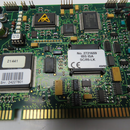 Phoenix Contact 2721659 IBS ISA SC/RI-LK Interbus Remote I/O Card