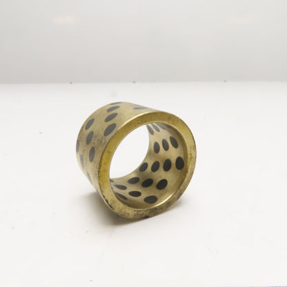 35x45x35mm Graphite Plugged Bronze Sleeve Bearing
