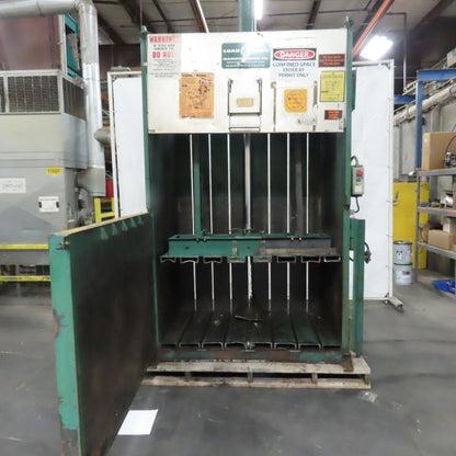 Load King VB-6036-WL 36" x 60" Cardboard Trash Vertical Compactor Baler 10Hp 3Ph