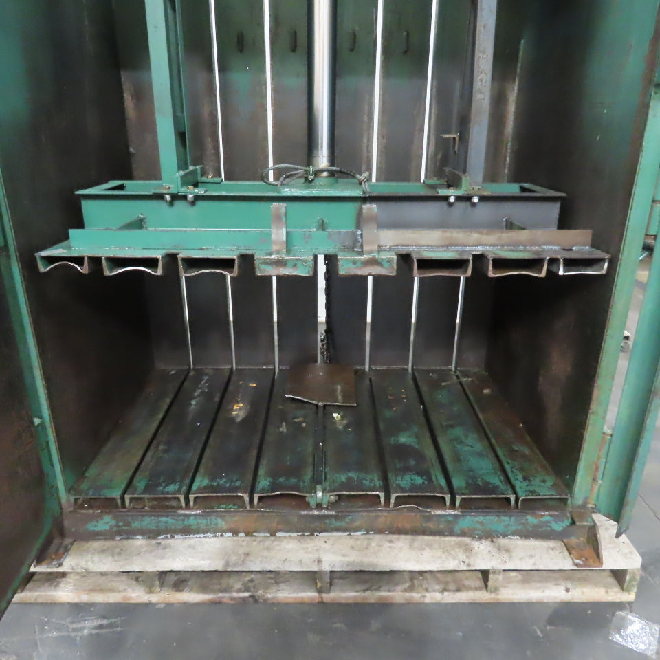 Load King VB-6036-WL 36" x 60" Cardboard Trash Vertical Compactor Baler 10Hp 3Ph