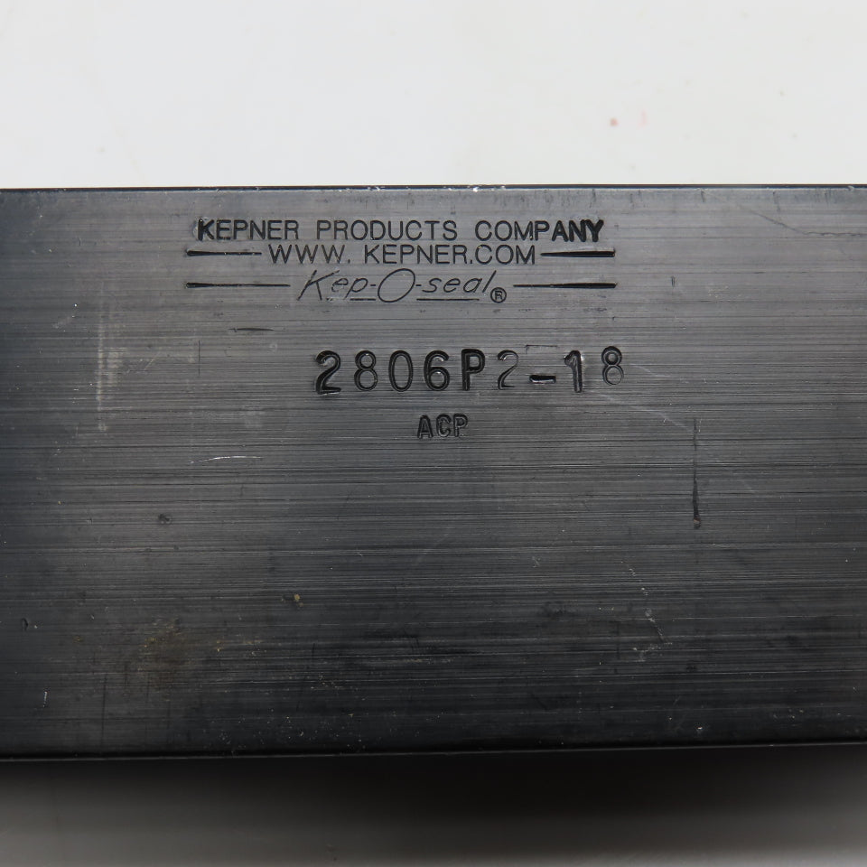 Kepner Kep-O-Seal 2806P2-18 Pilot Operated Check Lock Valve 1/4" NPT