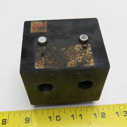 NGT D6C0M Double Pilot Operated Check Valve 150 PSI