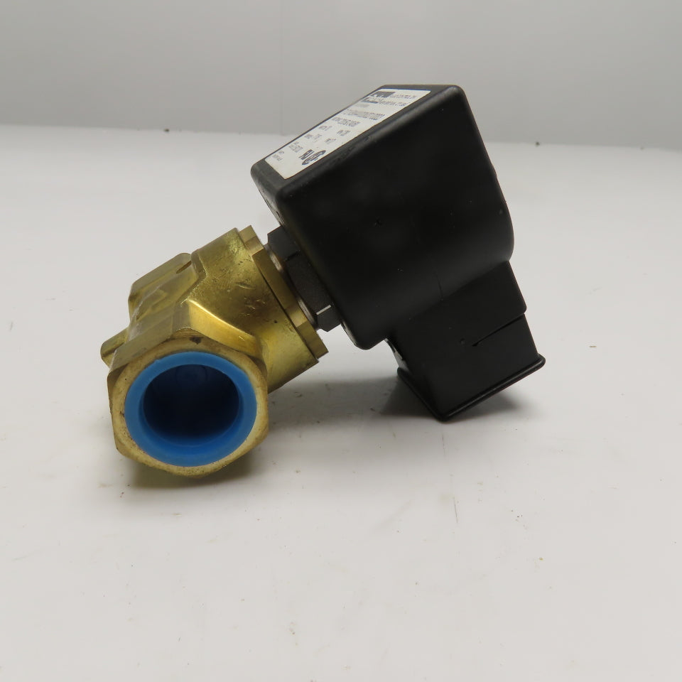 Parker 7121KBN44V00N0D100Q3 1/2" NPT Safety Shutoff Solenoid Valve 240V 10W
