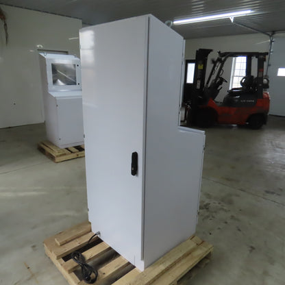 Saginaw SCE-66ST2626WS Enclosure Rittal SK 3178801 Cooling Unit + 26" Monitor