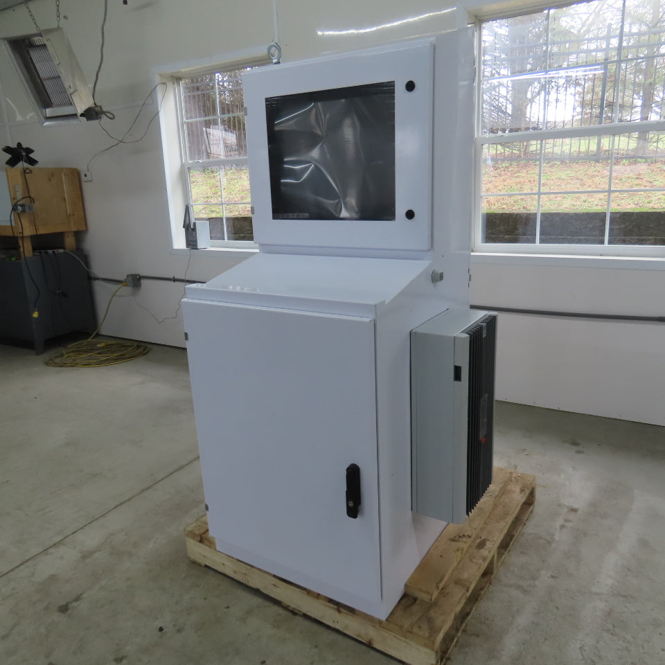 Saginaw SCE-66ST2626WS Enclosure Rittal SK 3178801 Cooling Unit + 26" Monitor