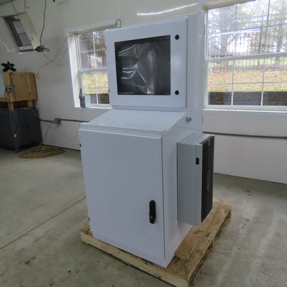 Saginaw SCE-66ST2626WS Enclosure Rittal SK 3178801 Cooling Unit + 26" Monitor