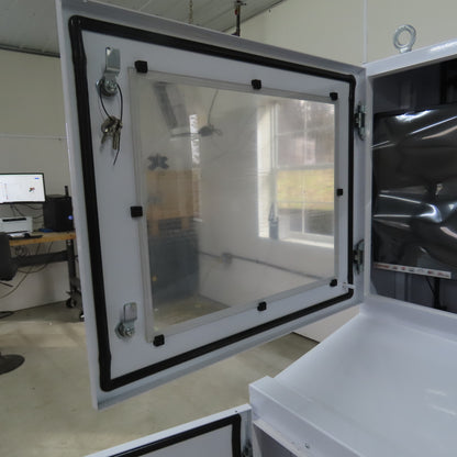 Saginaw SCE-66ST2626WS Enclosure Rittal SK 3178801 Cooling Unit + 26" Monitor