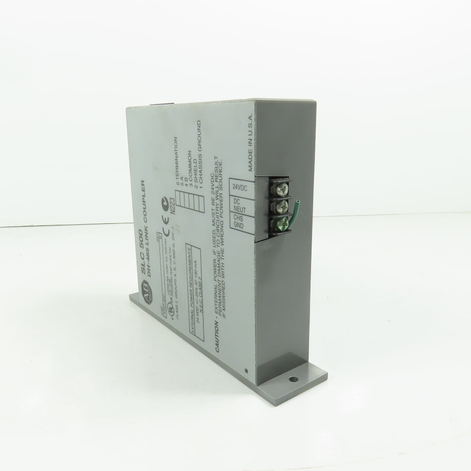 Allen Bradley 1747-AIC Ser B SLC 500 DH-485 Link Coupler 24VDC