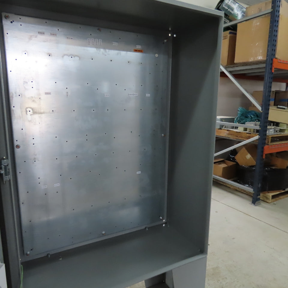 Saginaw SCE-48EL3616LPPL 48" x 36" x 16" Free Standing Electrical Enclosure 3R