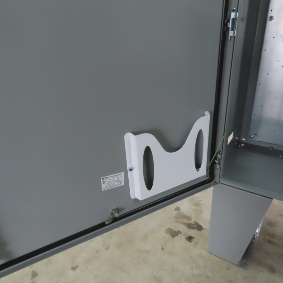 Saginaw SCE-48EL3616LPPL 48" x 36" x 16" Free Standing Electrical Enclosure 3R