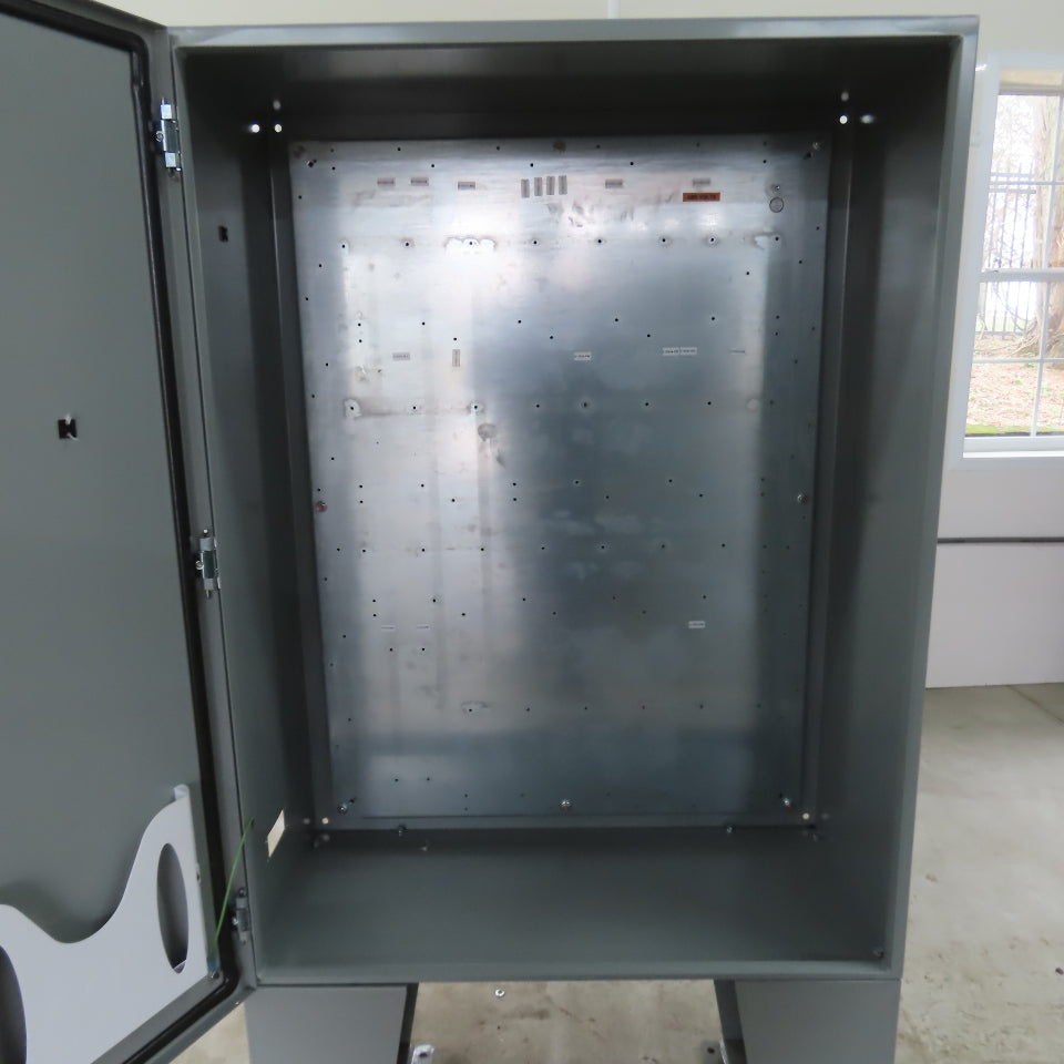 Saginaw SCE-48EL3616LPPL 48" x 36" x 16" Free Standing Electrical Enclosure 3R