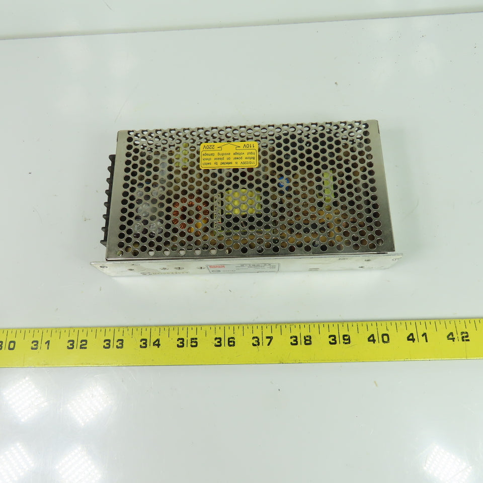 Mean Well S-100-24 Enclosed Switching Power Supply 24V Output 100-240VAC Input
