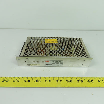 Mean Well S-100-24 Enclosed Switching Power Supply 24V Output 100-240VAC Input
