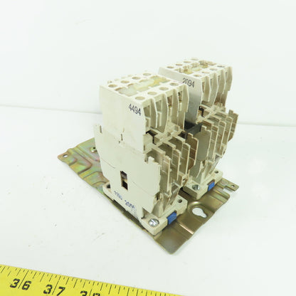 Cutler-Hammer C320KGT10 C306DN3 3-Pole Contactor Motor Starter 120V Coil