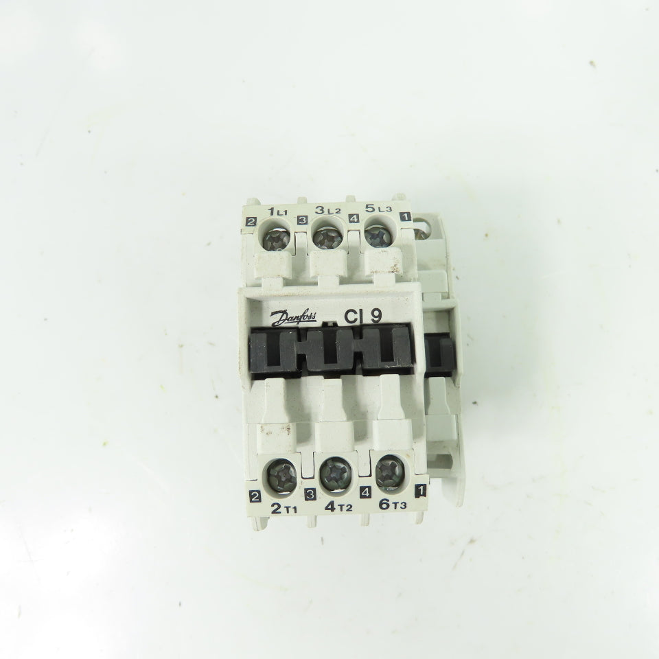 Danfoss 037H002132 CI 9 3-Pole Magnetic Contactor 20A 600V 440V Coil