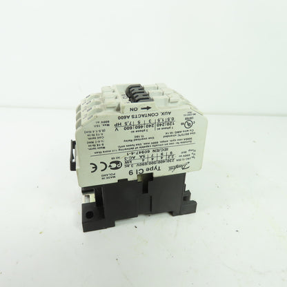 Danfoss 037H002132 CI 9 3-Pole Magnetic Contactor 20A 600V 440V Coil