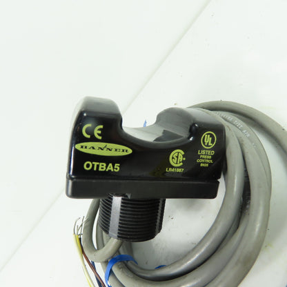 Banner OTBA5 Momentary Action Optical Touch Button 120VAC SPDT NEW