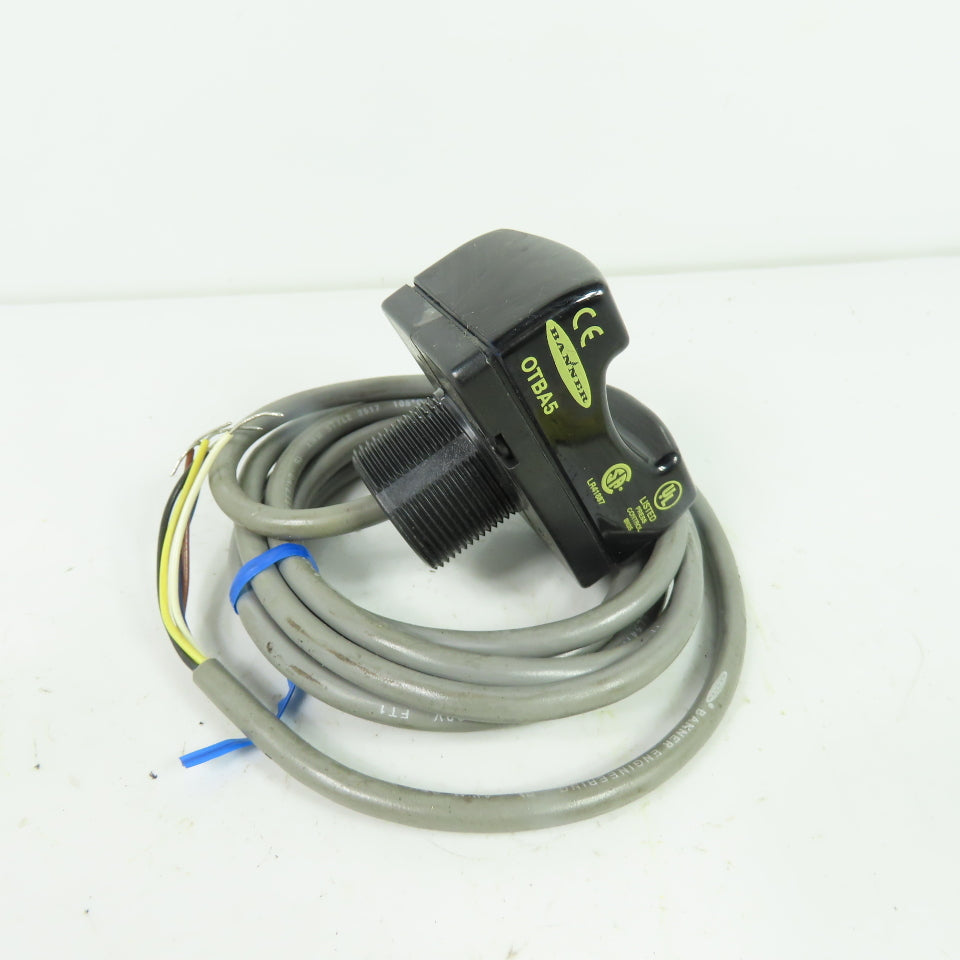 Banner OTBA5 Momentary Action Optical Touch Button 120VAC SPDT NEW