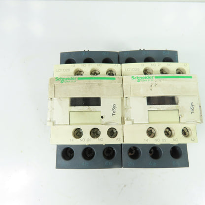 Schneider Electric LC2D25F7 TeSys 40A Reversing Contactor 110V Coil