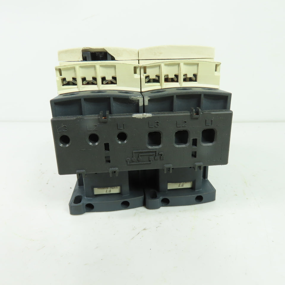Schneider Electric LC2D25F7 TeSys 40A Reversing Contactor 110V Coil
