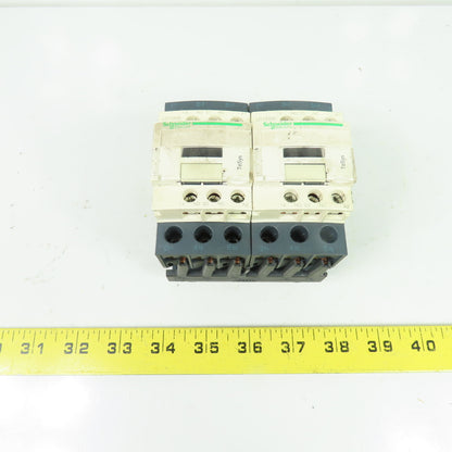 Schneider Electric LC2D25F7 TeSys 40A Reversing Contactor 110V Coil