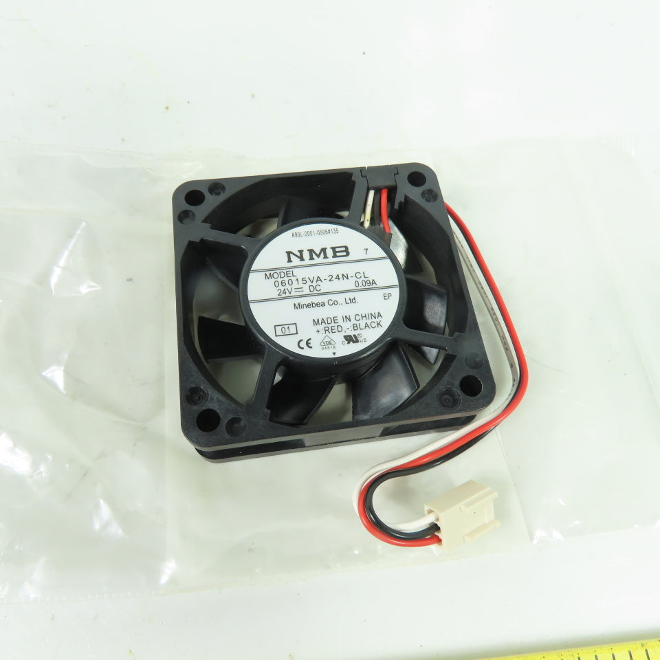 NMB 06015VA-24N-CL Axial Cooling Fan 24VDC 0.09A NEW Lot Of 2