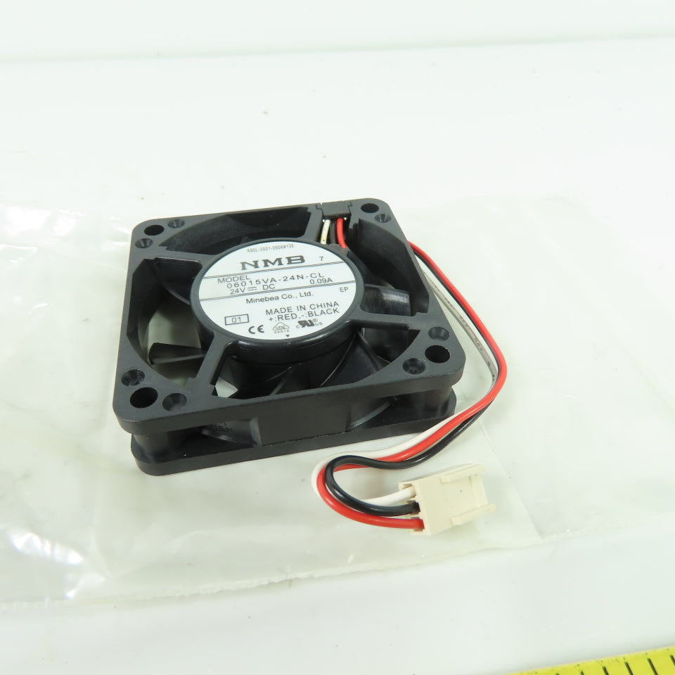 NMB 06015VA-24N-CL Axial Cooling Fan 24VDC 0.09A NEW Lot Of 2