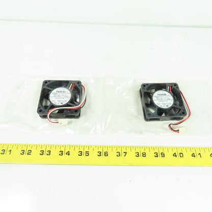 NMB 06015VA-24N-CL Axial Cooling Fan 24VDC 0.09A NEW Lot Of 2