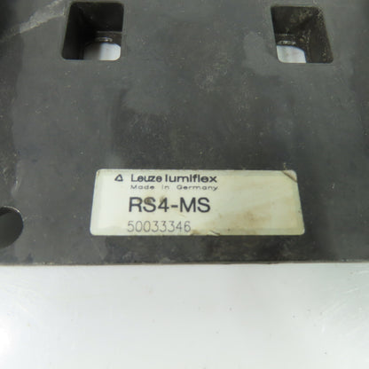 Leuze Lumiflex 50033346 RS4-MS RS4 Series Mounting Systems Plate Base