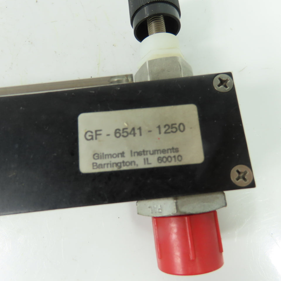 Gilmont GF-6541-1250 Accucal Shielded Variable Area Flowmeter 0-100 Scale