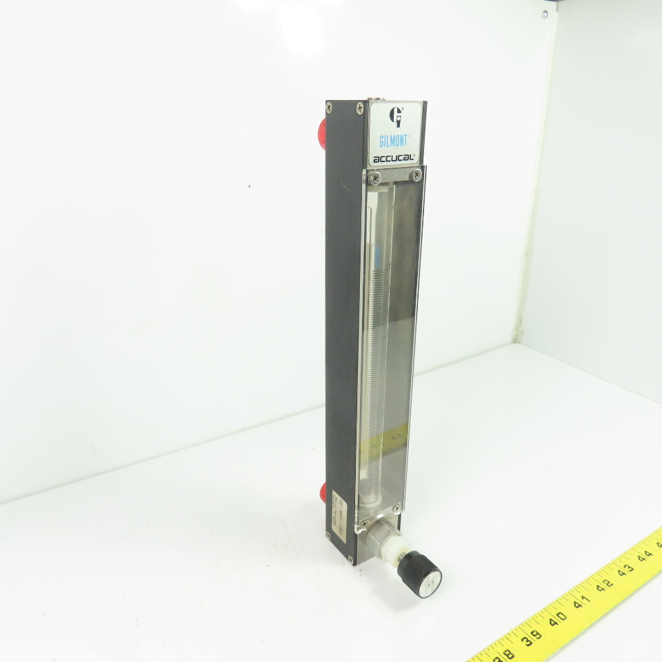 Gilmont GF-6541-1250 Accucal Shielded Variable Area Flowmeter 0-100 Scale