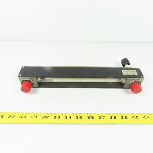Gilmont GF-6541-1250 Accucal Shielded Variable Area Flowmeter 0-100 Scale