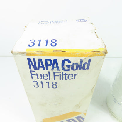 NAPA 3118 Gold Primary Fuel Filter NEW