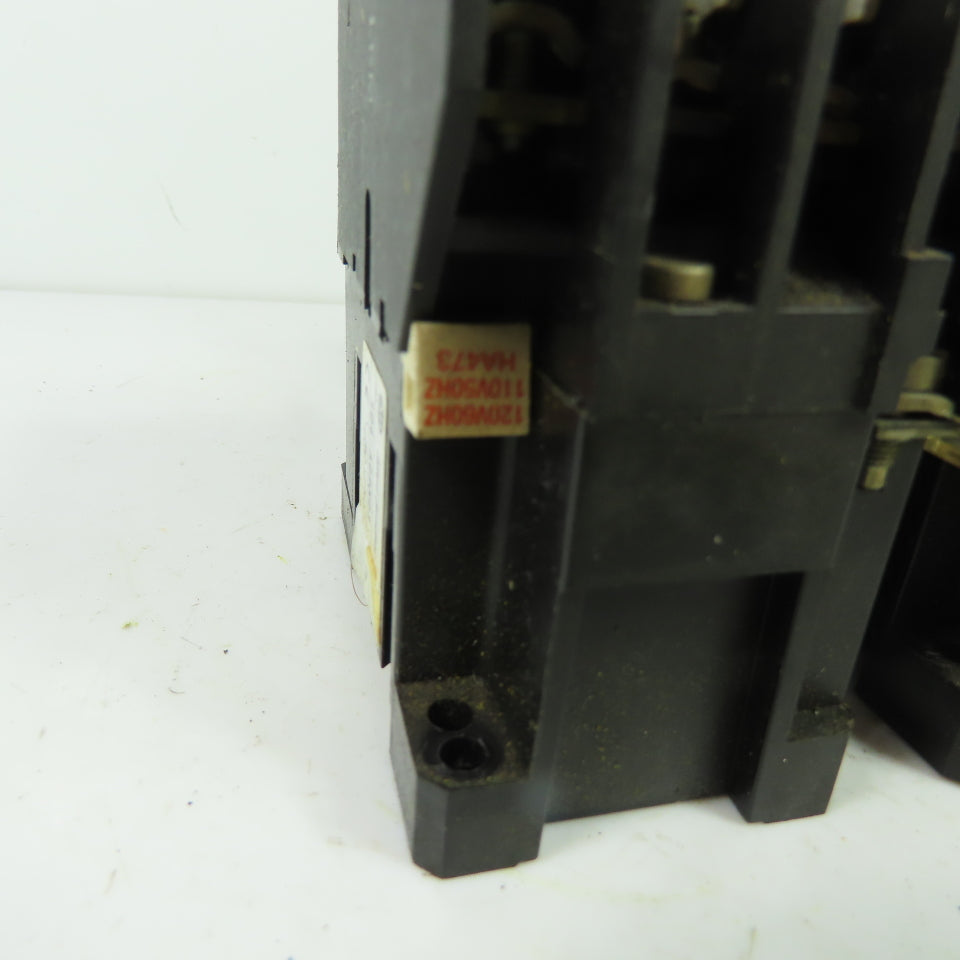 Allen-Bradley 104-A09ND3 9A 3-Pole Reversing Motor Starter 120V Coil 1.5-2.3A
