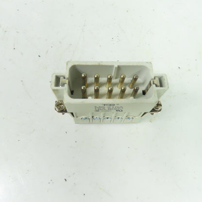 Thomas & Betts MS 210A 10-Pin Male Connector Insert 16A 600V