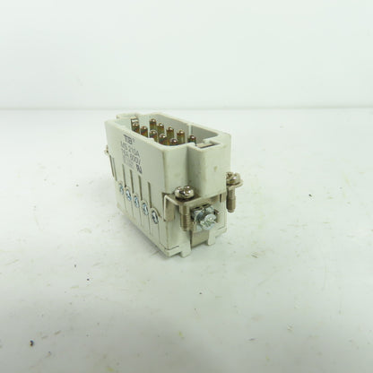Thomas & Betts MS 210A 10-Pin Male Connector Insert 16A 600V