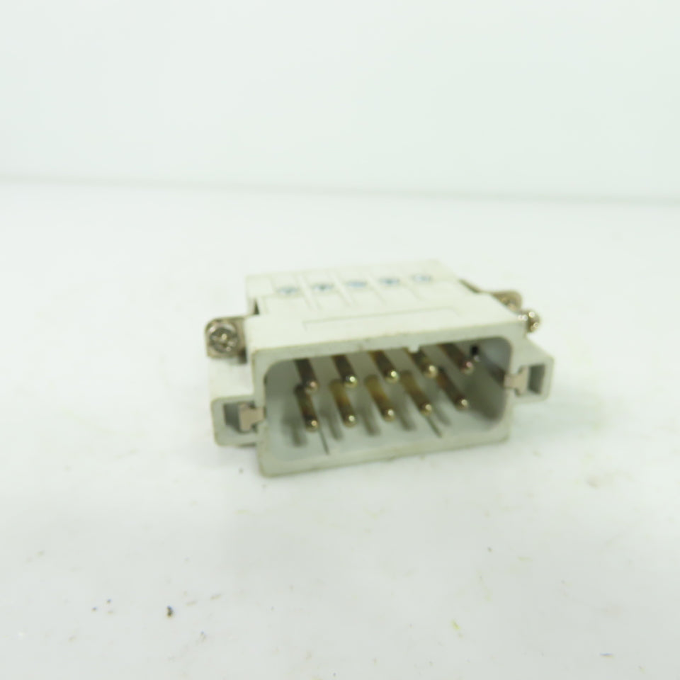 Thomas & Betts MS 210A 10-Pin Male Connector Insert 16A 600V