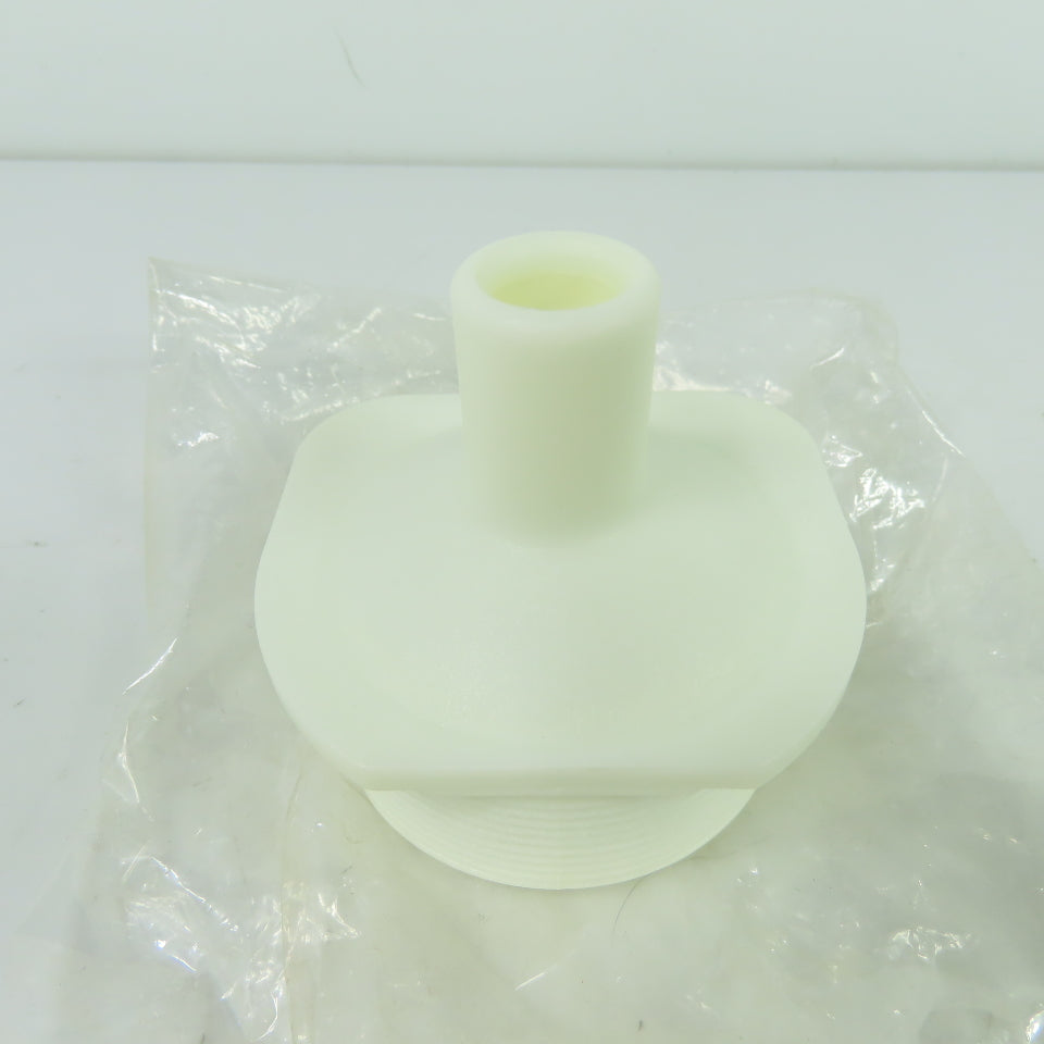 04013063010 POM Natural Plastic Fitting Priming Port NEW
