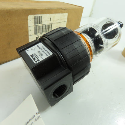 Parker 06F21AC 3/8" NPT Pneumatic Air Line Filter 150 PSI NEW