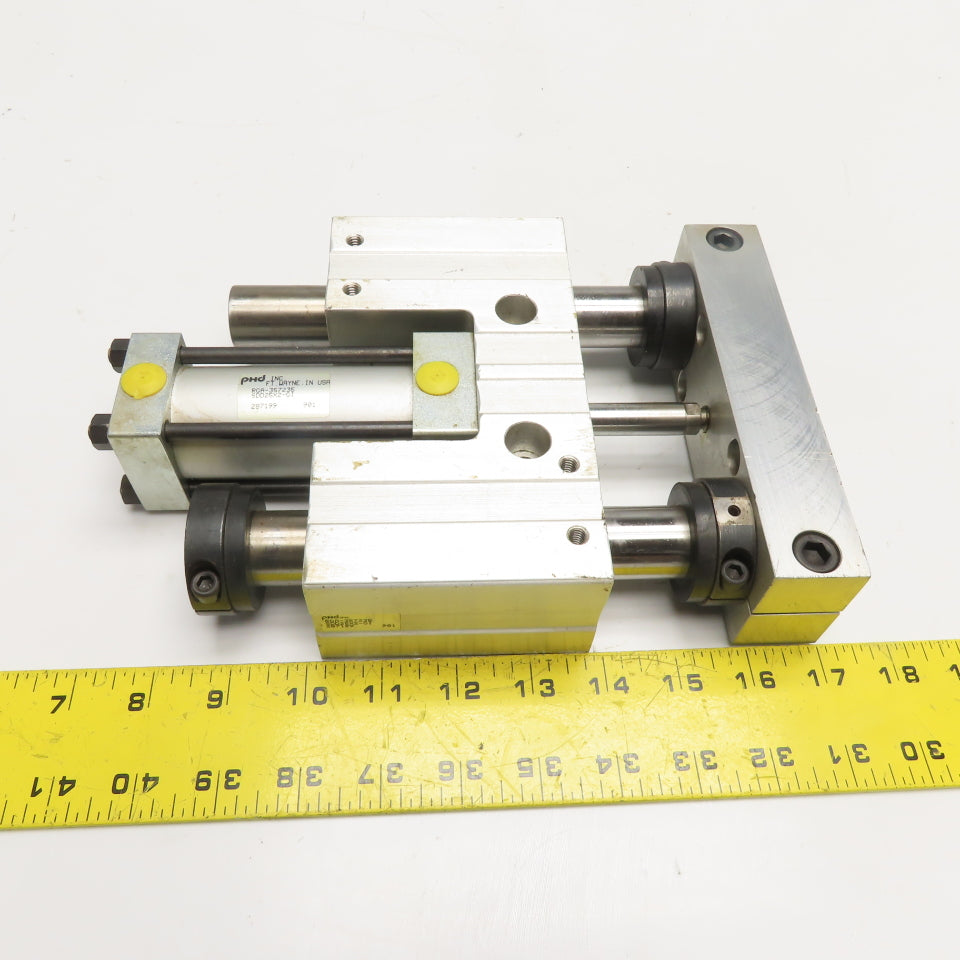 Phd SDD25X2-GI RGA-357235 Guided Pneumatic Slide Cylinder 25mm Bore 2" Stroke
