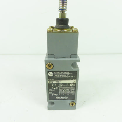 Allen-Bradley 802T-WSP Oiltight Limit Switch Ser J W/ 40146-113-53 Head